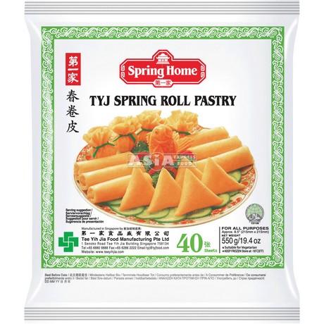 Šaldyti tešlos lakšatai Spring Roll SPRING HOME, 550 g.